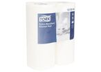 Tork - Essuie-tout Premium Blanc Bobine Papier 2 Plis - 2x64 Feuilles - Usage Alimentaire Éco-responsable