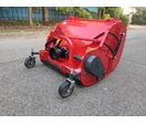 Broyeur à fléaux 115 cm avec bac de ramassage 550 L - Vidage hydraulique - Pour tracteur 20 à 40 CV - Cardan inclus - Attelage 3 points Torros KPB115
