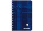 Carnet Spiral Clairefontaine 9 x 14cm petits carreaux 180 pages 90 gr