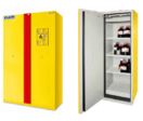 Armoires de stockage pour produits inflammables Série EFOMY11 Jaune