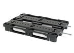 Palette en plastique emboitable pour rayonnage en rack SF 800 MNR / 2B 