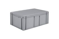 Schoeller Allibert - Bac norme Europe 45L Gris - 600x400mm - Gerbable, Usage Alimentaire, Recyclable