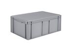 Schoeller Allibert - Bac norme Europe 45L Gris - 600x400mm - Gerbable, Usage Alimentaire, Recyclable