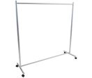 Manutan Expert - Portant Penderie Strong Aluminium Gris - 167x170x52 cm - Robuste et Durable