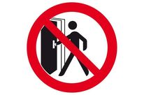 Panneau Entrée interdite (picto)  : PAN28