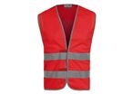 Gilet de sécurité rouge Classe 2