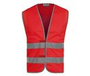 Gilet de sécurité rouge Classe 2
