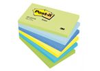 Notes Post-it  assortis Reveuses 76 x 127 Lot de 6 - 655MT