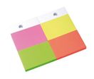 Recharge Blocs Notes repositionnables Fluo 100mm pour ref 59228