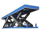 Table élévatrice hydraulique ACIER à double ciseaux juxtaposés
