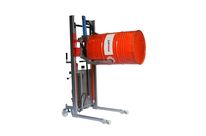 Chariot semi-électrique pour basculer des fûts 600 kg
