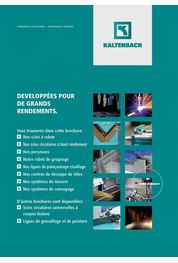 Catalogue MACHINES POUR LA CHARPENTE METALLIQUE