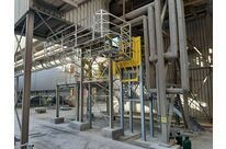 Passerelles abattantes pour accès aux dômes des citernes | AC2M