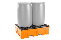 Bac de rétention pour 2 fûts
