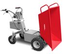 Mini dumper électrique benne basculante par vérin 210L 500KG - batterie 48V / 32Ah Torros MED500