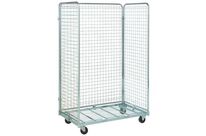 Italiana Contenitori - Roll-conteneur standard 3 ridelles - 400 kg - 1150x655x1790 mm - Éco-responsable