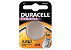 Piles LITHIUM 3V CR2430 DURACEL boite de  1