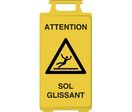 Chevalet de signalisation sol glissant