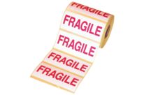 Etiquettes d'expéditions avec message