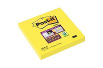 Bloc Notes Super Sticky Jaunes Post-it 76 x 76 Bloc de 90 feuilles 654S
