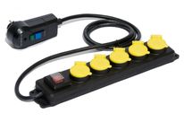 Bloc-prises avec interrupteur H07RNF 3G1,5