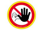Panneau Accès interdit aux personnes non autorisées - haute visibilité - Ø 80mm - 4090528