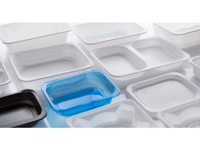 Barquettes en plastique biodégradable
