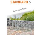 Ranges Vélos 3 et 5 places avec Arceau Antivol