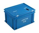 Box Pour Batteries Bleu H:23.5 Cm Largeur:30 Cm