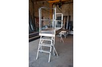 Marche-pied télescopique pour plateformes roulantes modulables - TSCS