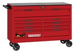 Servante d'atelier complète large - Rouge 9 tiroirs - 615 outils Teng Tools TKW53R615T