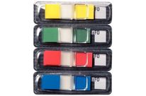 Marque-pages Couleurs assortis Business Lot de 4 Distributeurs de 36