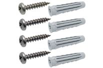 Kit de fixation pour plaque de rue