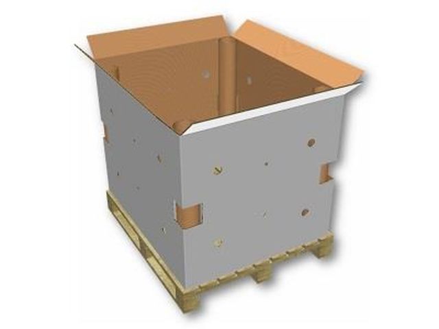 Caisse palette en carton