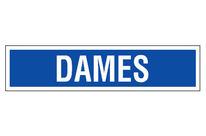 Panneau Dames - Rigide 330x75mm - 4120232