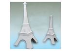 Décor en polystyrène | Tour Eiffel Base 370x370 hauteur 800 mm