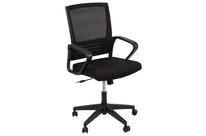 Siège de bureau Héra Noir - Ergonomique, 120kg max, 80% recyclé, Confort &amp;amp; Design