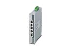 Switch Ethernet industriel non administré PoE | FL SWITCH 1001T-4POE-GT 