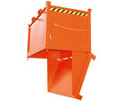Benne à fond ouvrant cubique et gerbable 500 litres