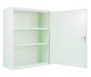 Armoire à pharmacie 1 porte  en tôle avec kit 5 à 10 personnes