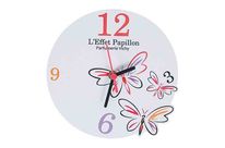 Pendule murale 20x20 cm blanche 