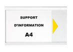 Panneau d'Information A4 Blanc - 2000291