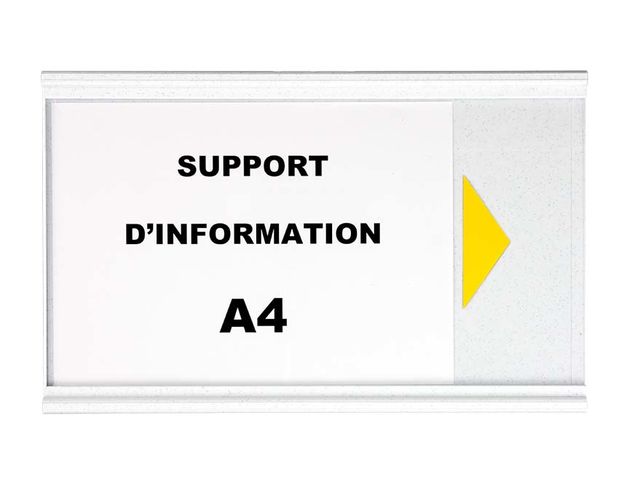 Panneau d'Information A4 Blanc - 2000291