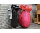 Poubelle pour gestion de déchets avec longueur du sac ajustable | LONGOPAC MURAL 