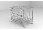 Conteneur de stockage en fil 1200 x 800 x 1000 mm