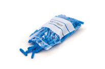 Sachets à fermeture ZIP à bandes blanches