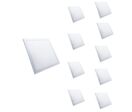 Pack de  10 - Panneau LED 18W 30x30cm CCT Contour Blanc - 3000K/4000K/6500K