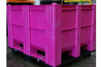 caisse palette tri sélectif 10 coloris différents standards 