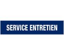 Panneau Service entretien - Rigide 330x75mm - 4120836