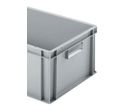Bac plastique  gerbable euro-norme | Ronny 220 DG gris
